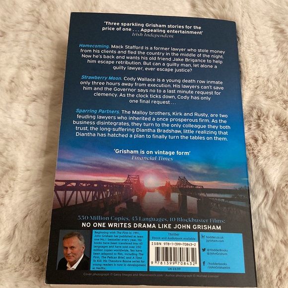 📚 JOHN GRISHAM book “Sparring Partners” - Picture 2 of 5